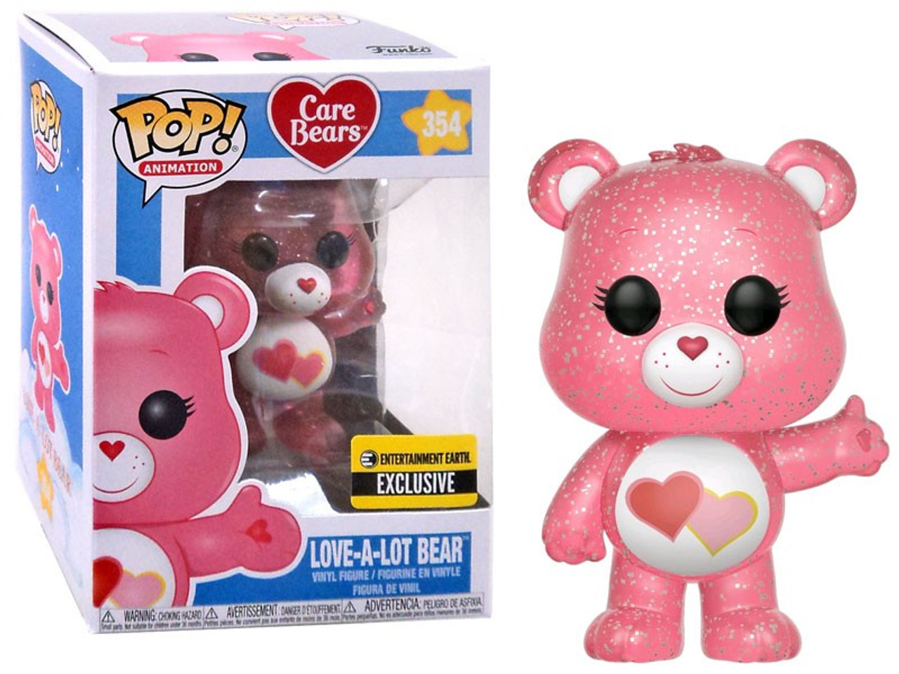 Pop care. Фигурка Funko Pop! Animation Care Bears Cheer Bear (351) 26698.