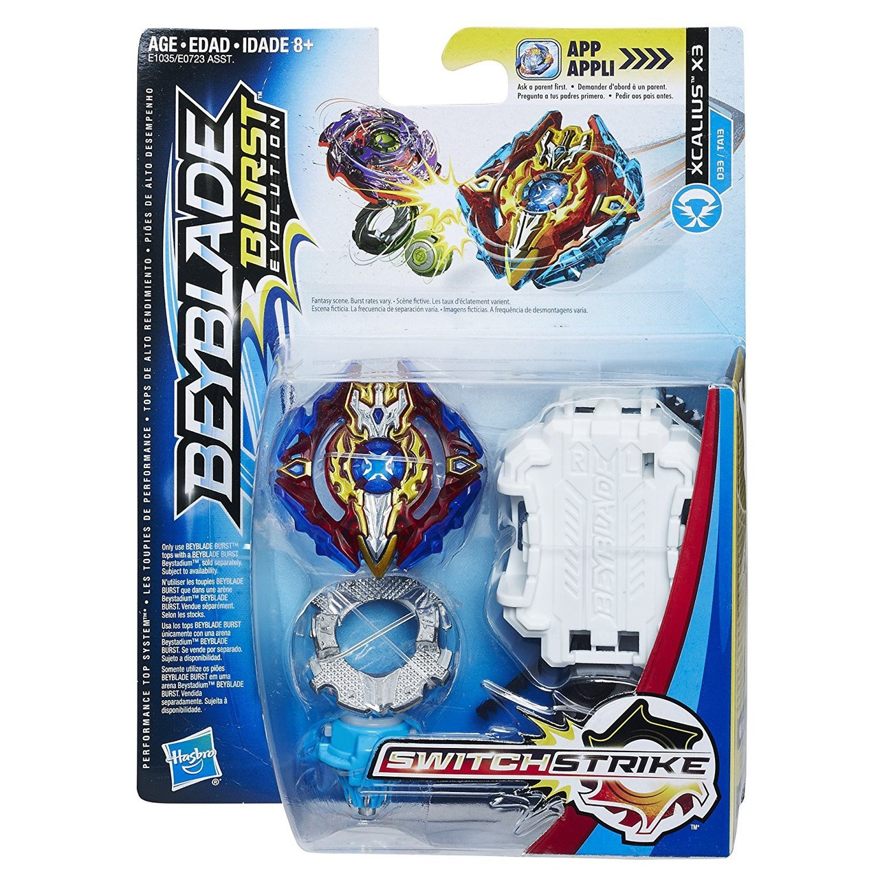 Beyblade Burst Switchstrike Xcalius X3 Starter Pack Hasbro Toys Toywiz - roblox varia how to get all magic