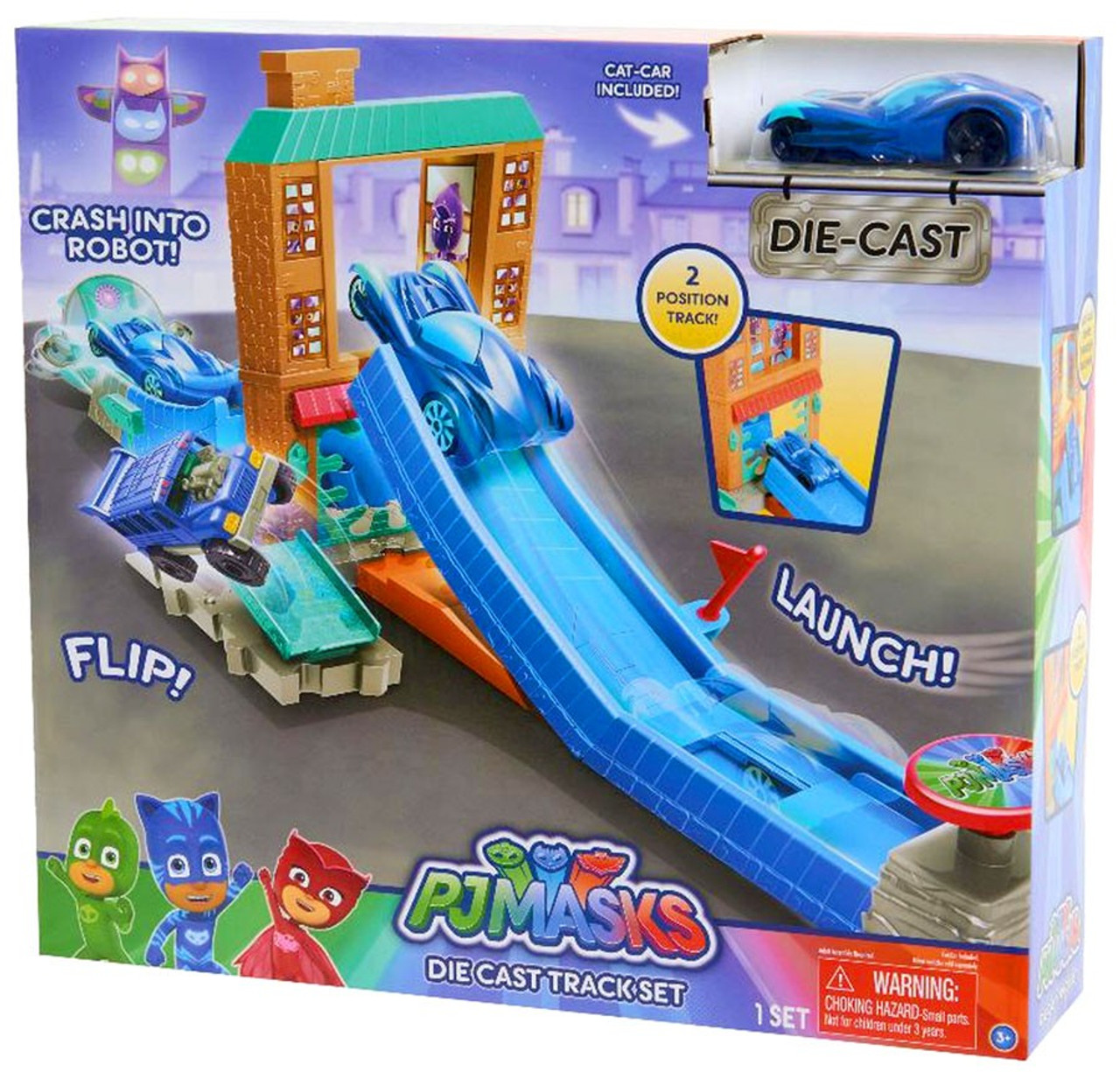 pj mask car track