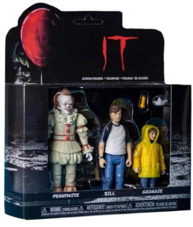 Funko IT Movie 2017 Pennywise Georgie Bill 3 75 Action Figure 3 Pack funko-it-movie-2017-pennywise-georgie-bill-3-75-action-figure-3-pack