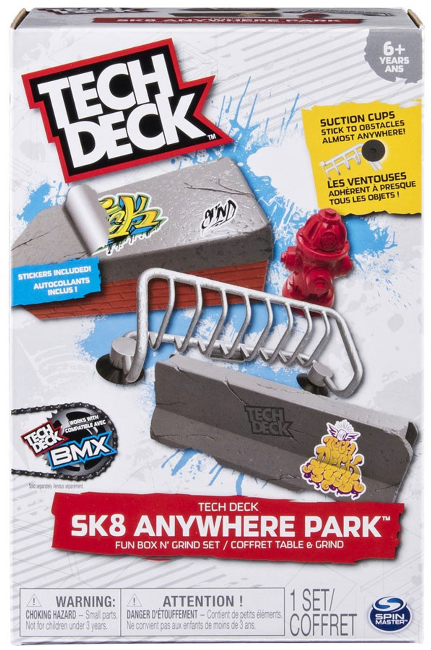 tech deck skate park set