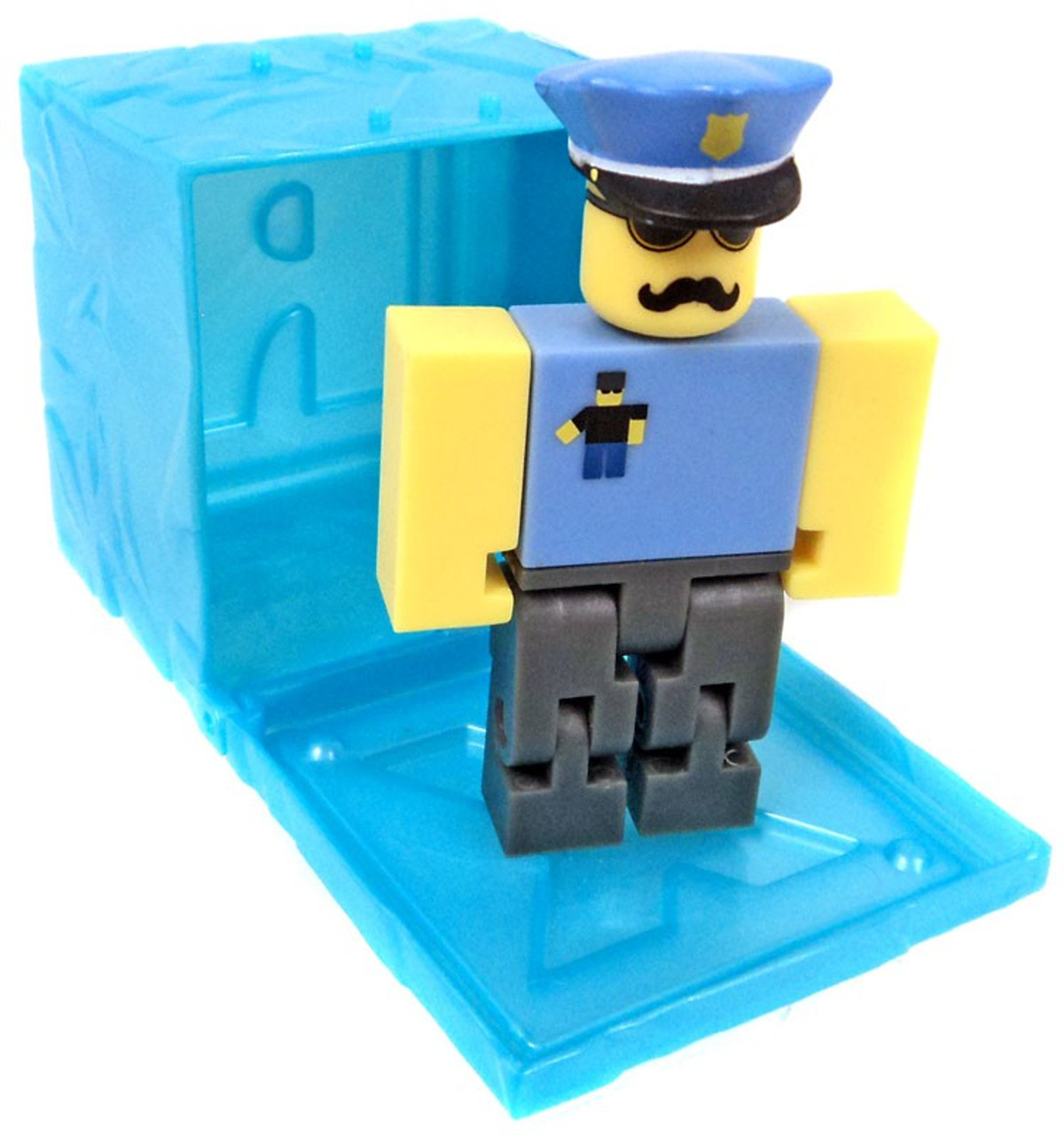 Roblox Red Series 3 Retail Tycoon Rent A Cop 3 Mini Figure Blue Cube With Online Code Loose Jazwares Toywiz - the roblox premium outlets roblox