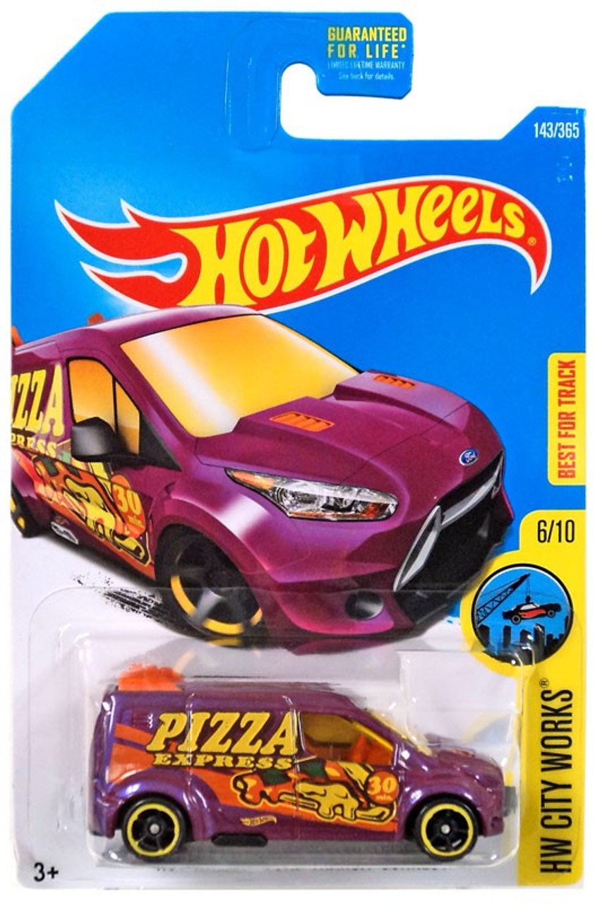 hot wheels ford transit connect