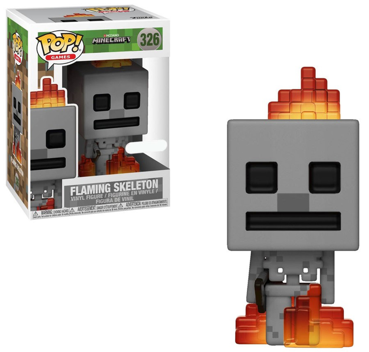 funko pop minecraft skeleton