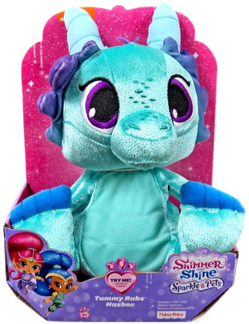 Fisher Price Shimmer Shine Sparkle Pets Tummy Rubs Nazboo Exclusive 10