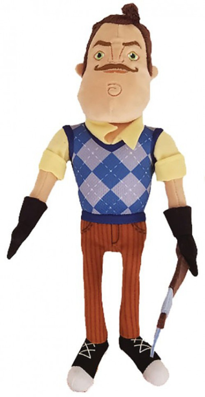 Hello Neighbor The Neighbor With Axe 10 Plush Tiny Build Toywiz - hello neighbor roblox hello batman