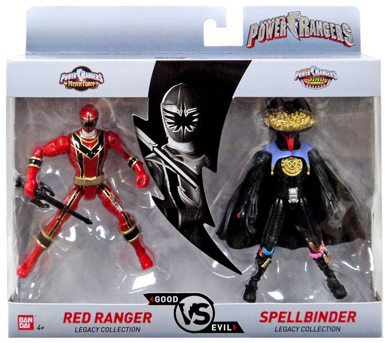 Power Rangers Good Vs Evil Red Ranger Vs Spellbinder 5 Action