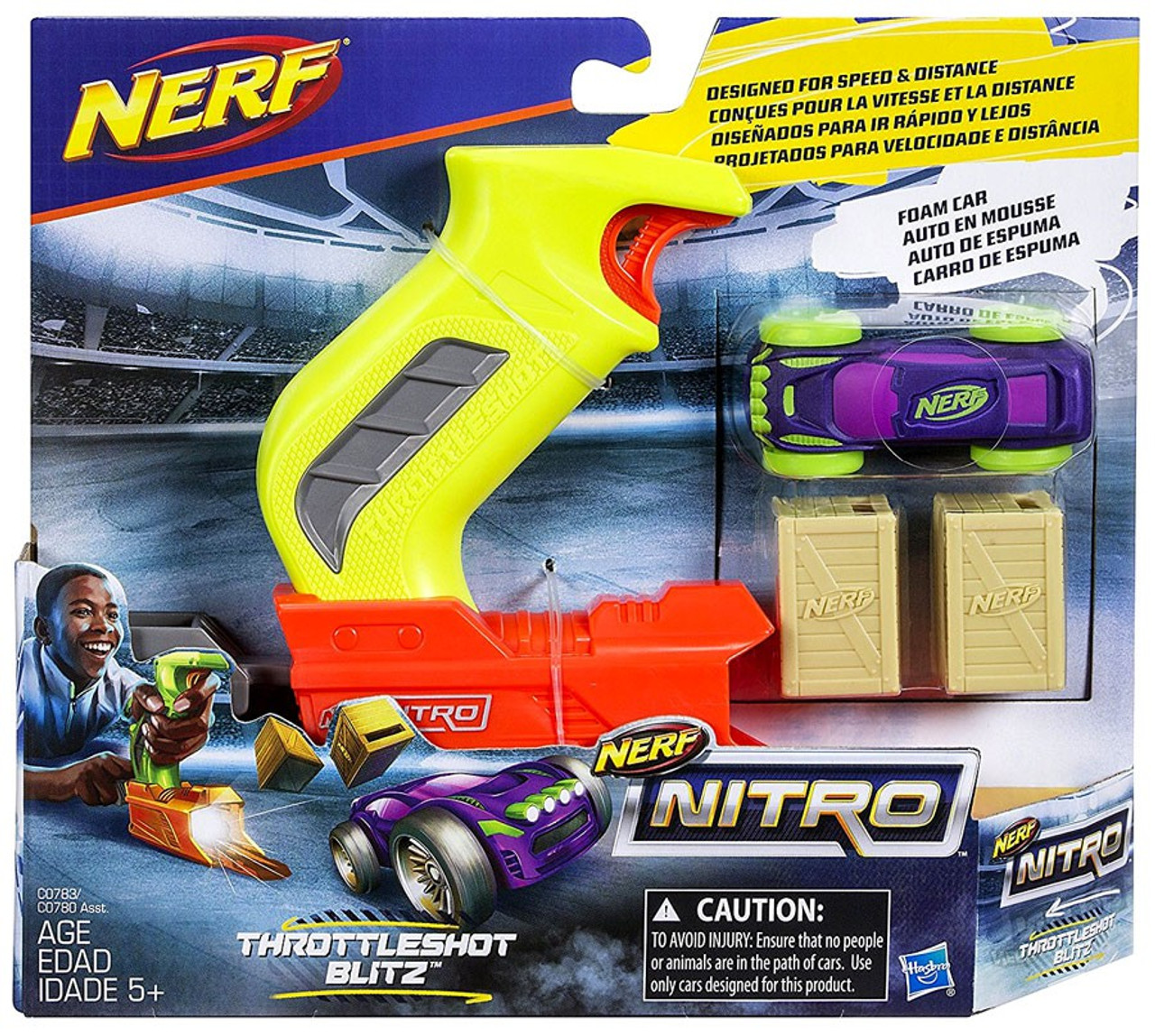 nerf nitro car blaster