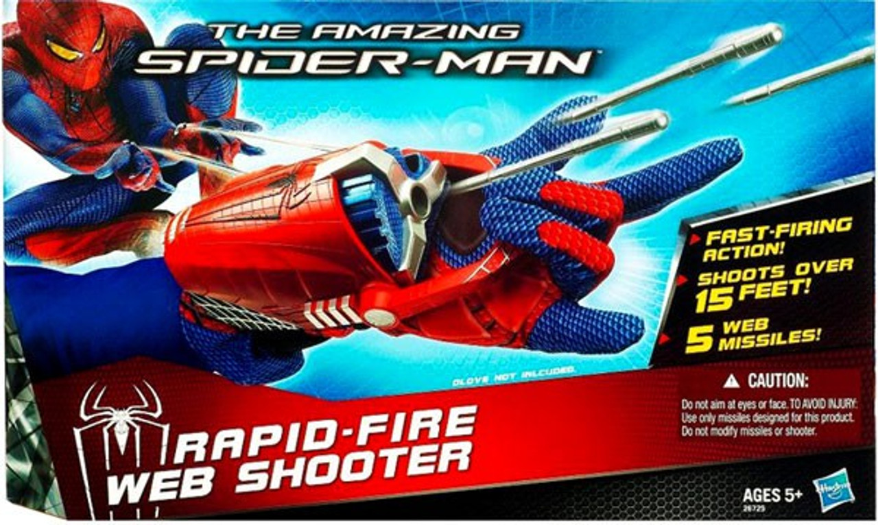 spiderman web shooter toy target