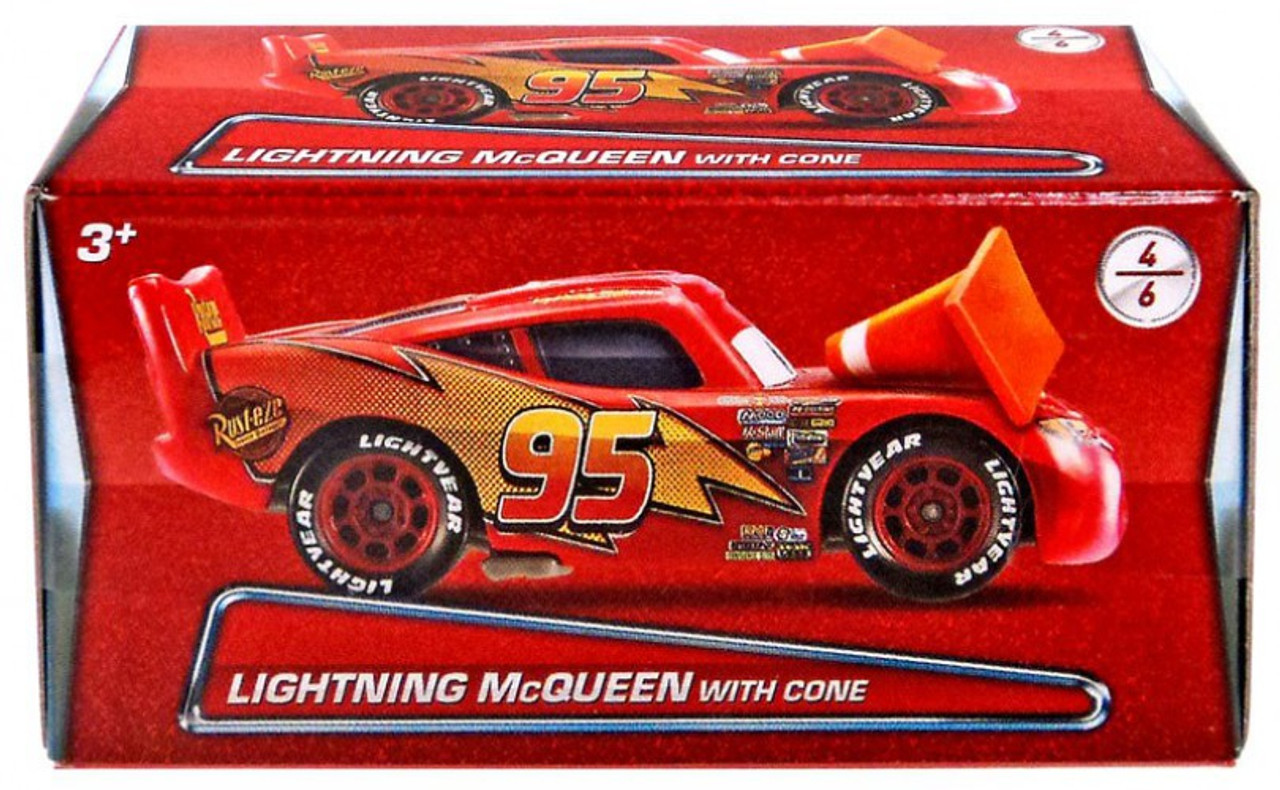 Disney Pixar Cars Puzzle Box Series 2 Lightning Mcqueen With Cone 155 Diecast Car Mattel Toys Toywiz Disney Pixar Cars Puzzle Box Series 2 Lightning Mcqueen With Cone 155 Diecast Car Mattel Toys Toywiz