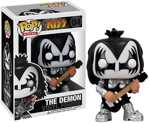 Funko KISS POP Rocks The Demon Vinyl Figure 04 Version 1 - ToyWiz