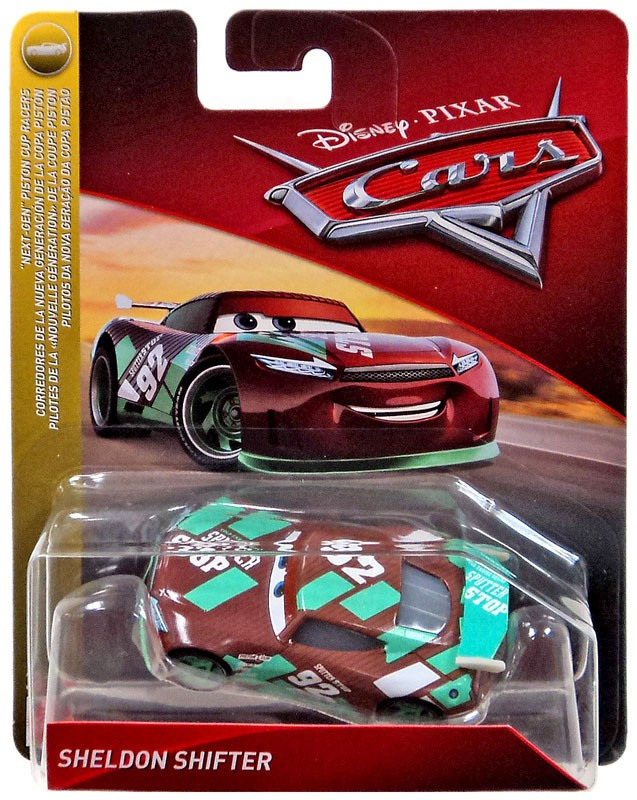 Disney Pixar Cars Cars 3 NextGen Piston Cup Racers Sheldon Shifter
