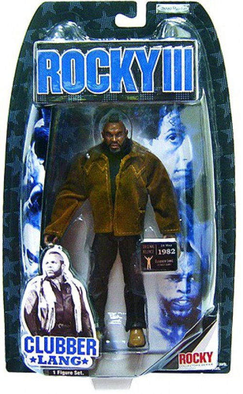 Rocky III Series 3 Clubber Lang Action Figure Street Gear Jakks