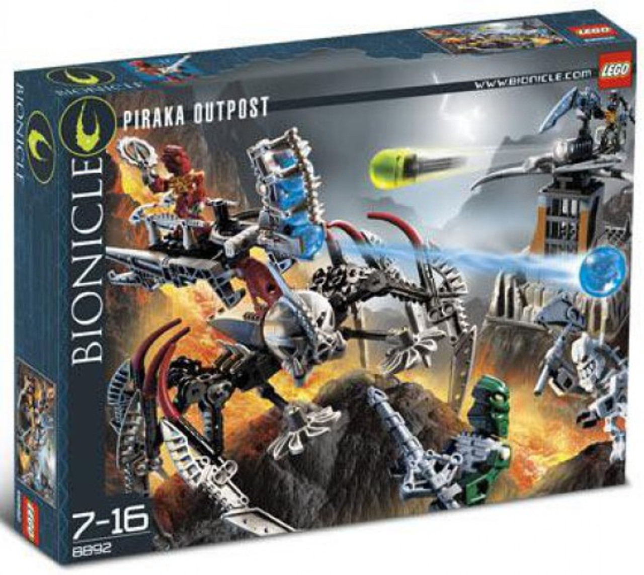 Lego Bionicle Piraka Outpost Set 8892 Toywiz - r roblox what do you think of jaller