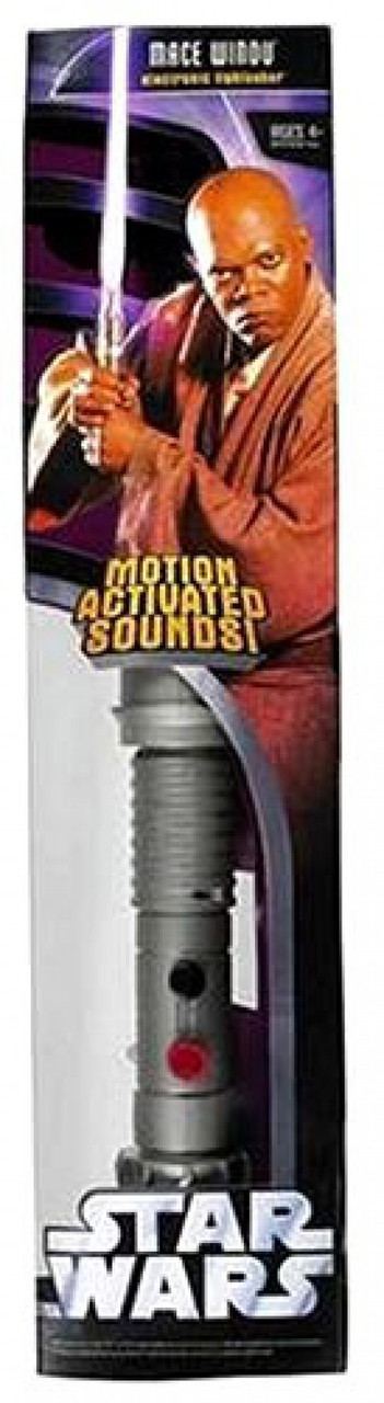 hasbro mace windu lightsaber