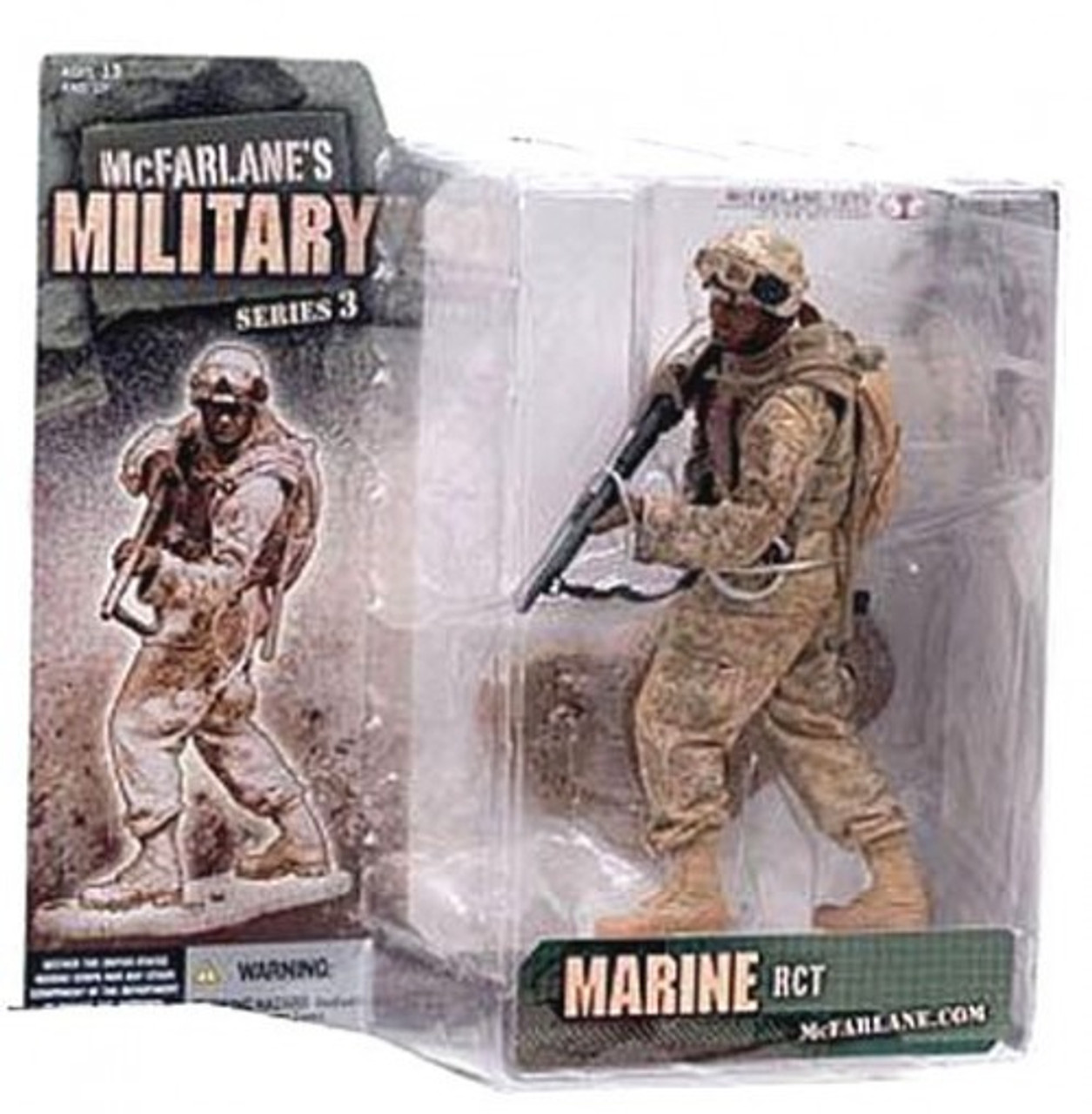 Mcfarlane Toys Military Series 3 Marine Rct Action Figure Random Ethnicity Toywiz - desert uniform marines roblox