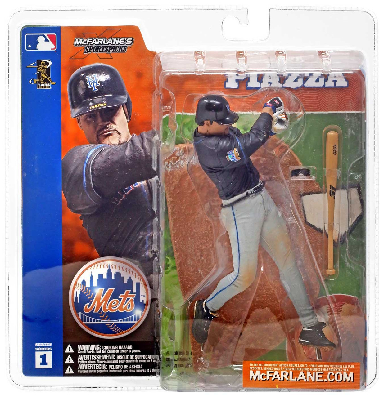 McFarlane Toys MLB New York Mets Sports Picks Baseball Series 1