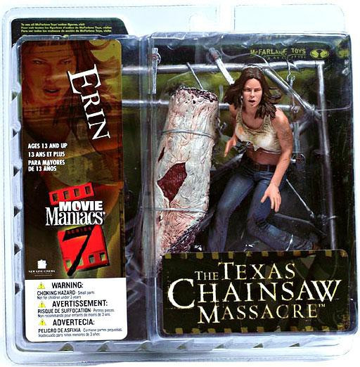 McFarlane Toys Texas Chainsaw Massacre Movie Maniacs Series 7 Erin