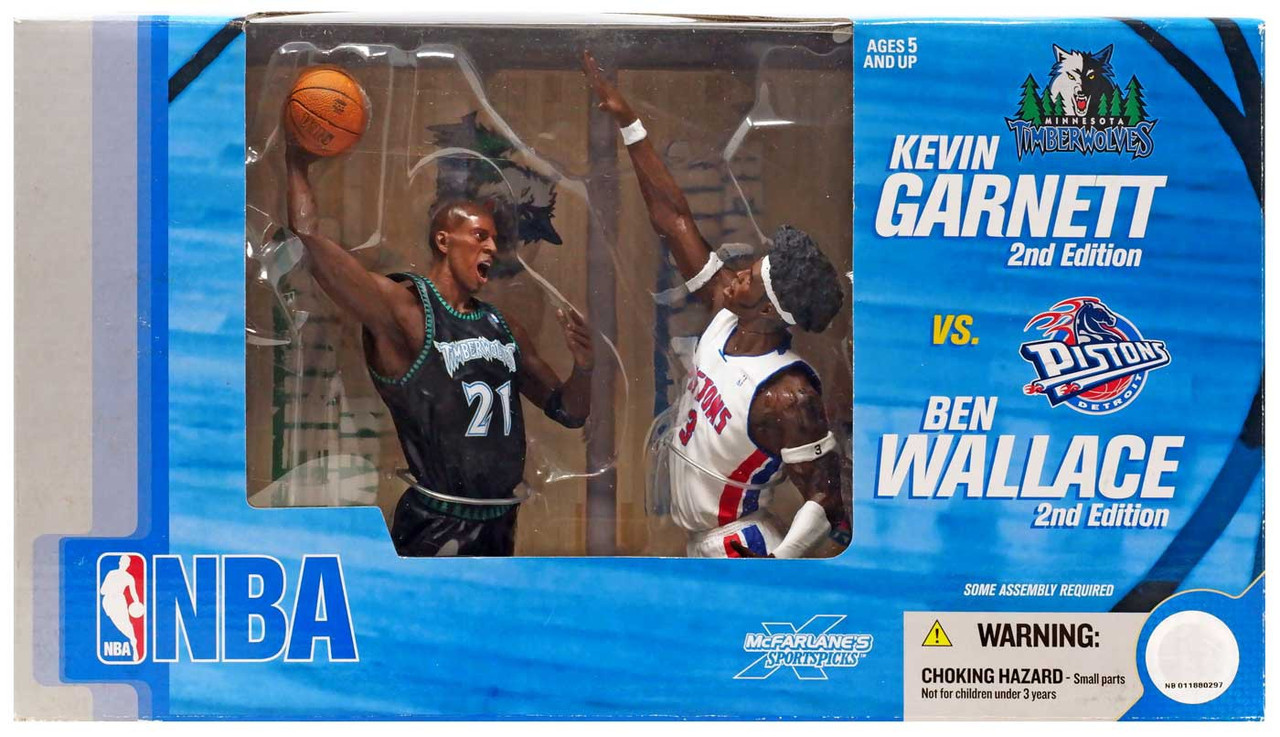 McFarlane Toys NBA Minnesota Timberwolves Detroit Pistons Sports