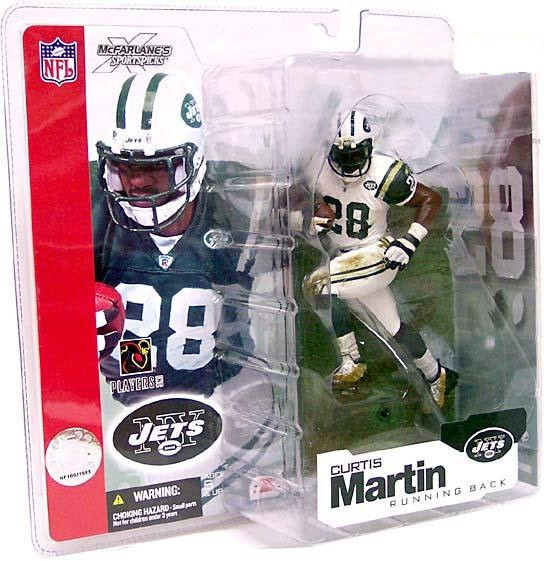 McFarlane Toys NFL New York Jets Sports Football Series 4 Curtis
