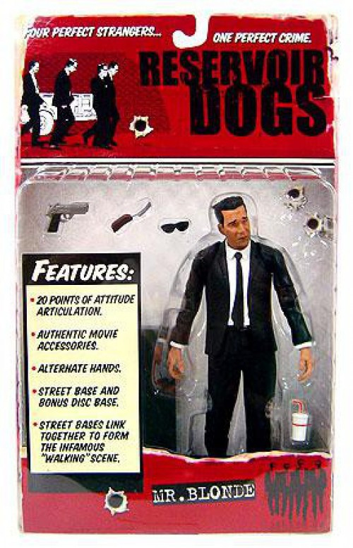 Reservoir Dogs Mr. Blonde Action Figure Mezco Toyz - ToyWiz
