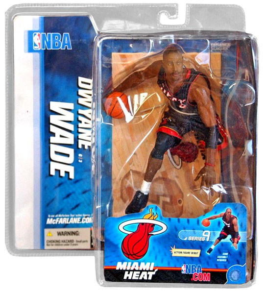 McFarlane Toys NBA Miami Heat Sports Basketball Series 9 Dwyane