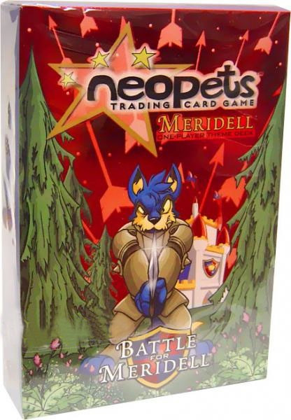 Neopets Trading Card Game Battle for Meridell Meridell Theme Deck