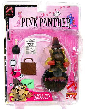 Pink Panther Inspector Clouseau Exclusive Action Figure BlownUp