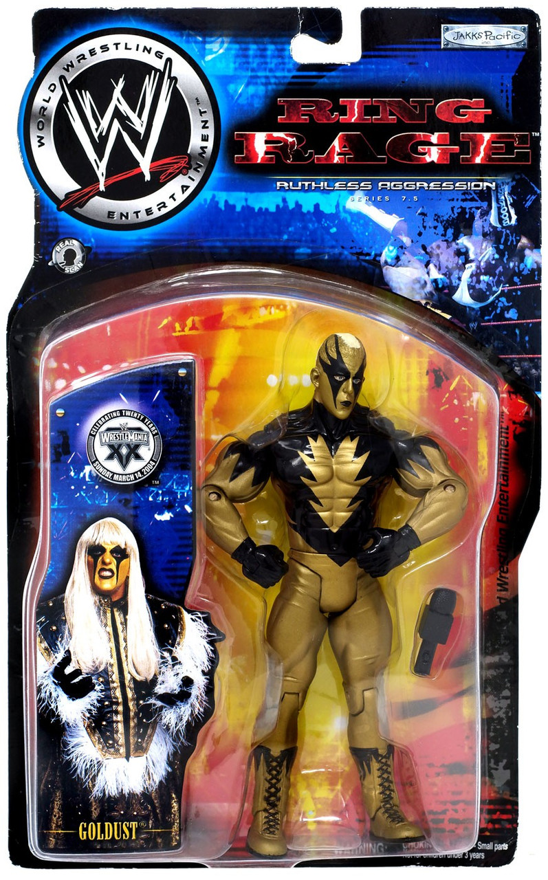Wwe Wrestling Ruthless Aggression Series 7 5 Ring Rage Goldust Action Figure Jakks Pacific Toywiz Wwe 3 mattel elite figures! jakks pacific