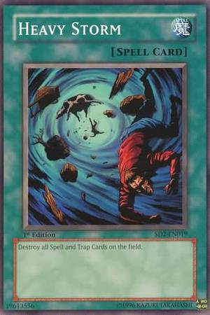 YuGiOh GX Structure Deck Zombie Madness Single Card Heavy Storm SD2