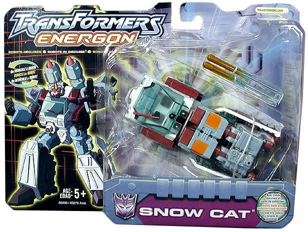 Transformers Energon Energon Deluxe Snow Cat Deluxe Action Figure
