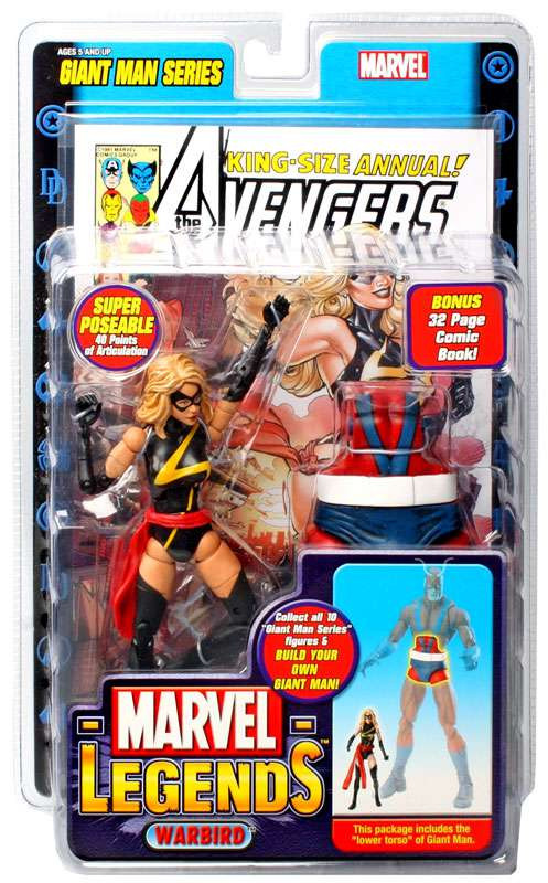 Marvel Legends Giant Man Build A Figure Warbird Exclusive Action