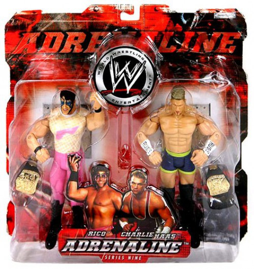 WWE Wrestling Adrenaline Series 9 Rico Charlie Haas Action Figure