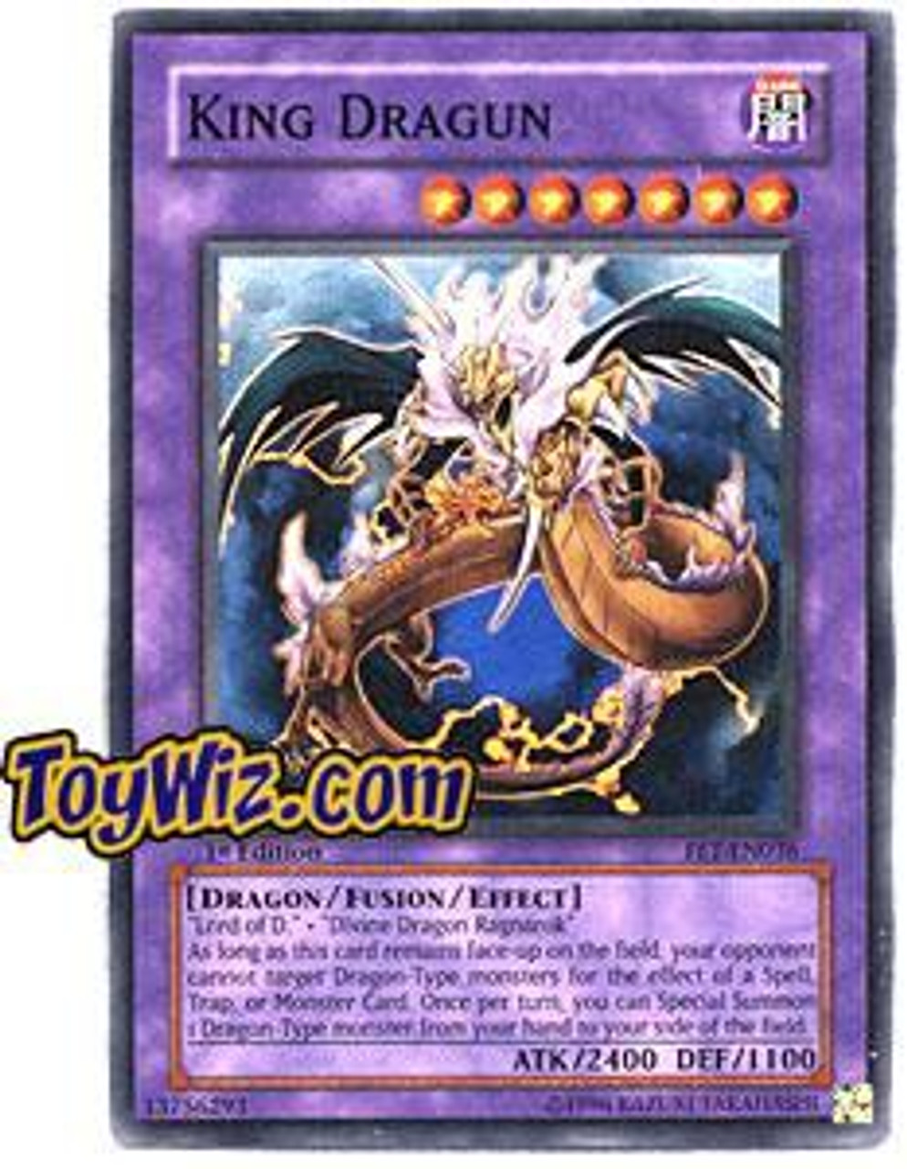 Yugioh Flaming Eternity Single Card Super Rare King Dragun Fet En036 Toywiz - flaming adventures new rpg game roblox