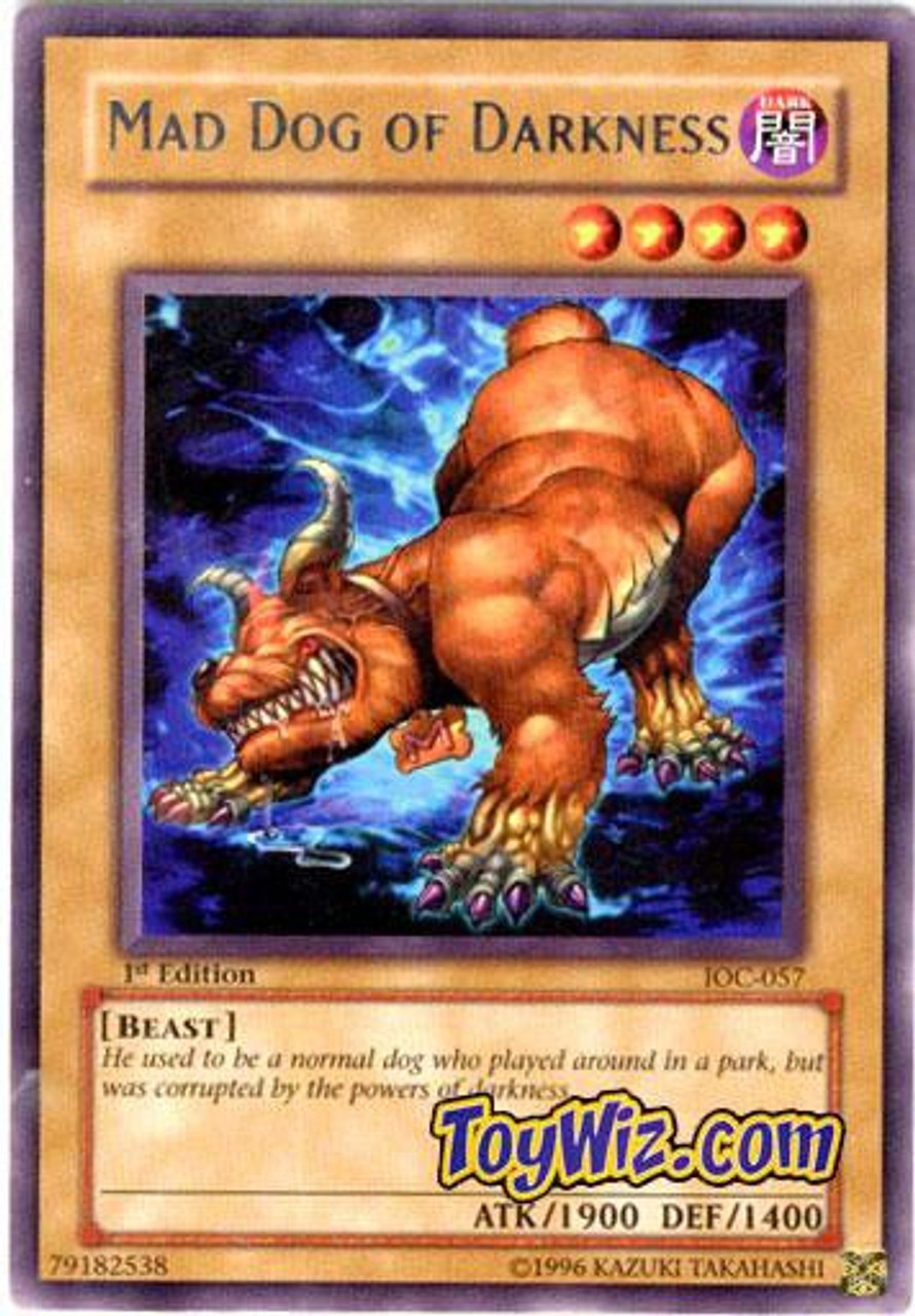 Yugioh Invasion Of Chaos Single Card Rare Mad Dog Of Darkness Ioc 057 Toywiz - art trade with satan roblox amino