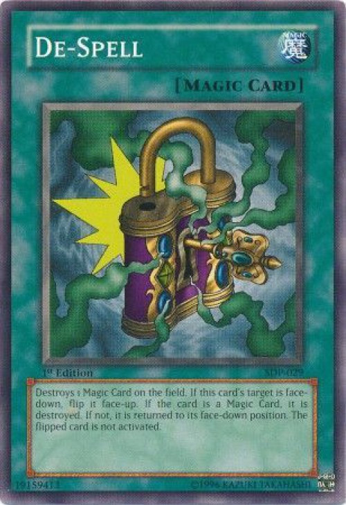 Yu-Gi-Oh De-Spell Starter Deck Pegasus SDP-029 Unlimited Common