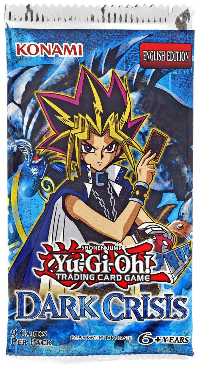 YuGiOh Trading Card Game Dark Crisis Booster Pack 9 Cards Konami ToyWiz