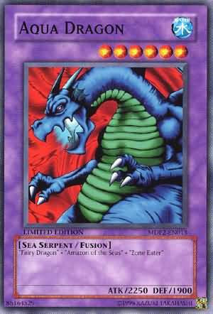 YuGiOh McDonalds Limited Edition Series 2 Single Card Common Aqua 