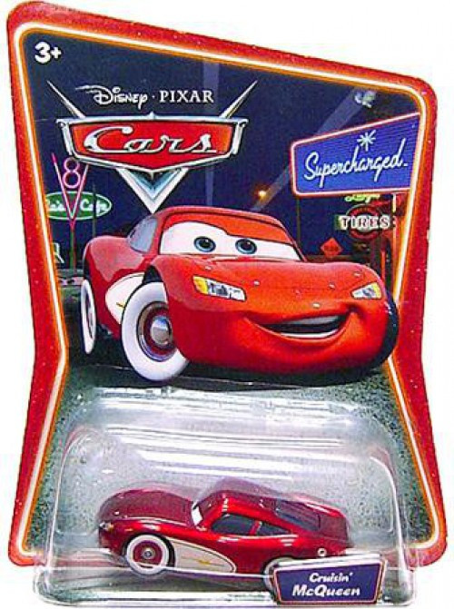 Disney Pixar Cars Supercharged Cruisin McQueen 155 Diecast Car