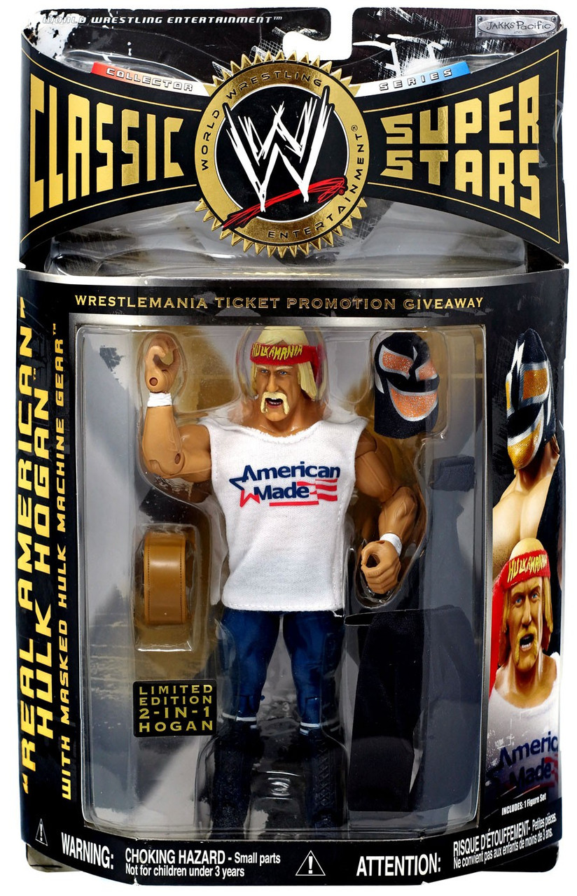 Postimpressionisme Selskab Inhibere WWE Wrestling Classic Superstars Exclusives American Made Hulk Hogan  Exclusive Action Figure Jakks Pacific - ToyWiz