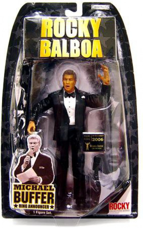 Rocky VI Series 6 Michael Buffer Action Figure Jakks Pacific ToyWiz