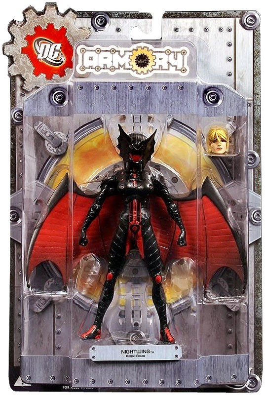 DC アーマリー パワーガール　ナイトウィング・オブ・カンドール DC DC Armory Series 1 Nightwing Action Figure Power Girl DC Direct
