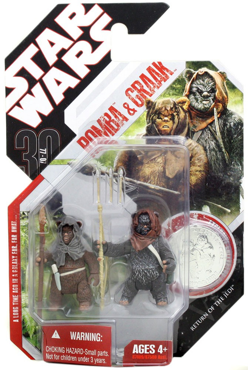 Star Wars Basic Figure Ewok 2-Pack Romba & Graak 