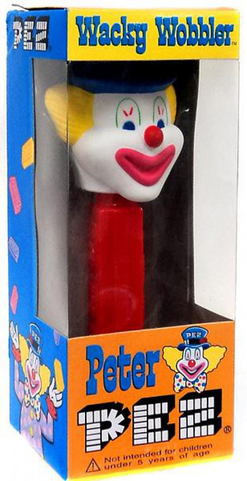 Funko Pez Wacky Wobbler Peter Pez the Clown Bobble Head - ToyWiz