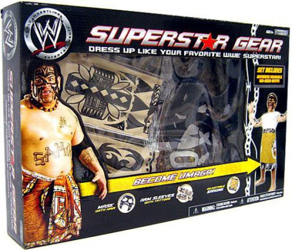 WWE Wrestling Superstar Gear Umaga Roleplay Gear Jakks Pacific ToyWiz