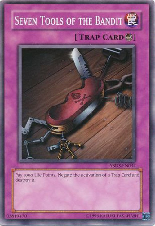 YuGiOh GX Trading Card Game Syrus Truesdale Starter Deck Single Card Common Seven Tools of the