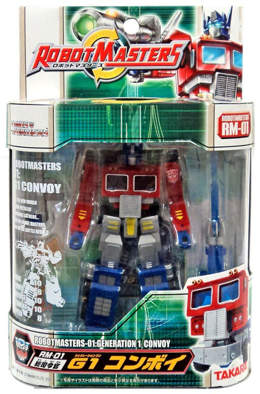 Transformers Japanese Robot Masters Generation 1 Convoy Action Figure Rm 01 Optimus Prime Takara Tomy Toywiz