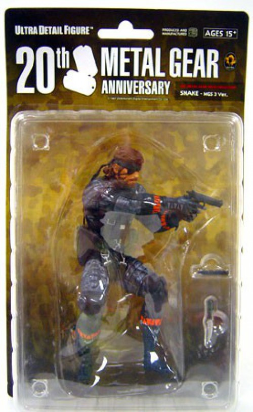 Metal Gear Solid Series 1 Snake 7 Collectible Figure MGS3 Medicom