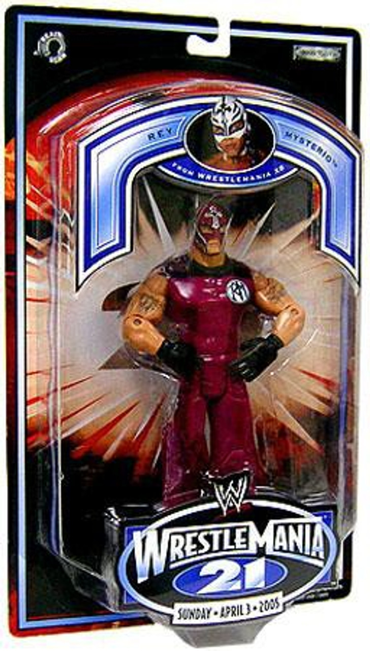 rey mysterio wrestlemania 22 action figure