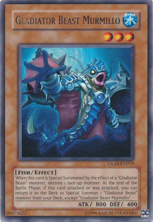 YuGiOh GX Trading Card Game Gladiators Assault Single Card Rare